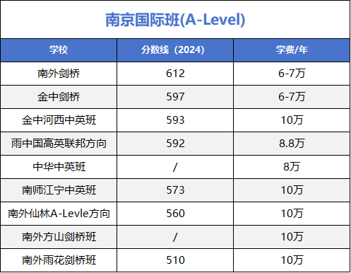 2025年南京國際班招生計劃匯總！附各國際學(xué)校開設(shè)課程！